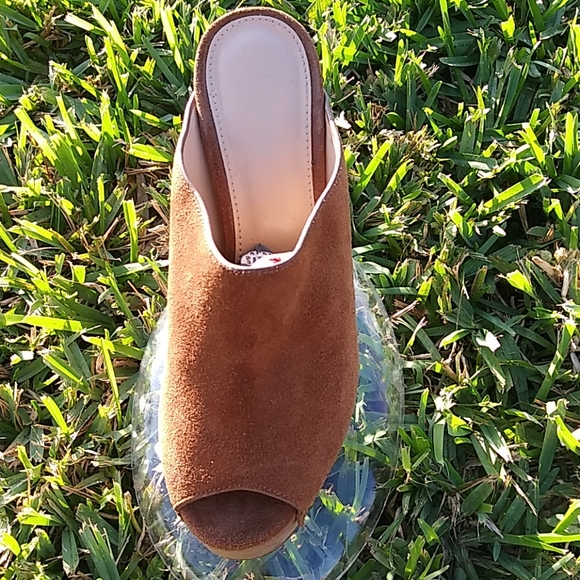 MICHAEL KORS PEEP TOE CLOGS 6M - Picture 2 of 16